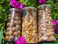 combo garola trái cây Hạt điều Hạt macca