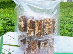 Thanh gạo lứt tím phủ hạt 500g